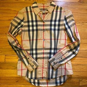 Authentic Vintage Burberry button up shirt